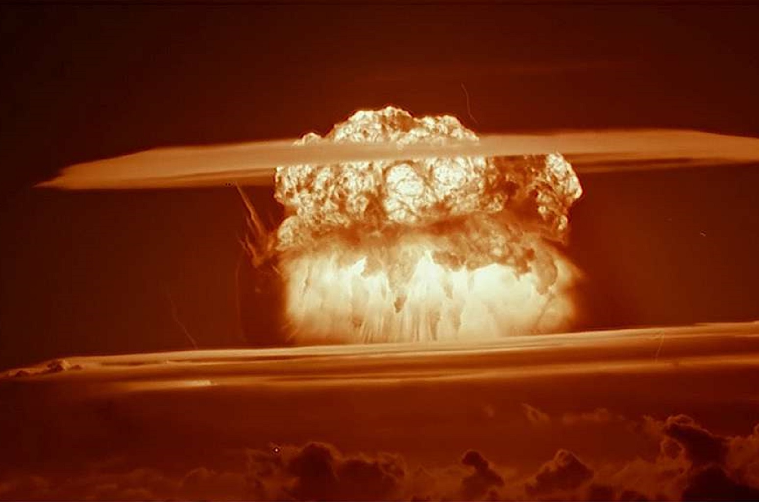 Castle Bravo nuclear test - 1954