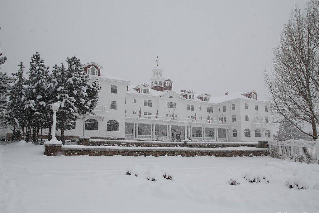 Stanley Hotel In Snow