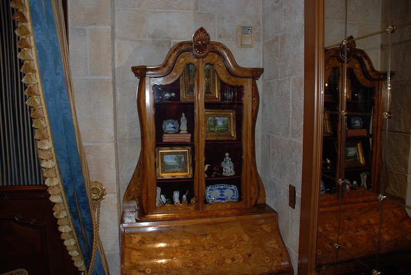 Wooden cabinet in Cinderella Suite