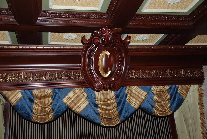 Headboard in Cinderella Suite