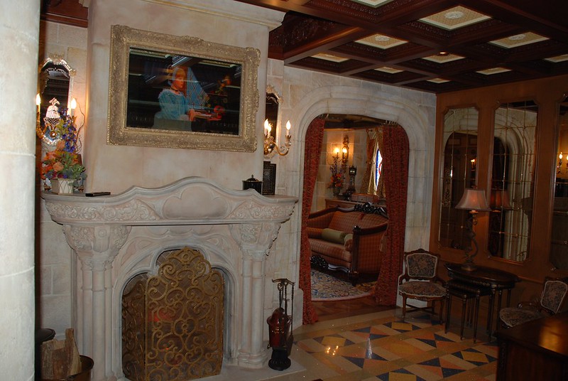 Fireplace in Cinderella Suite
