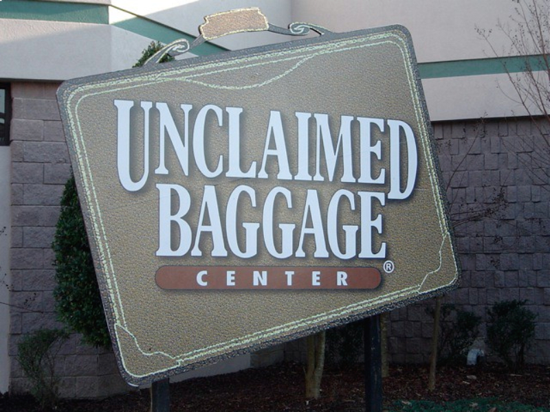 The Unclaimed Baggage Center in  Scottsdale, Alabama