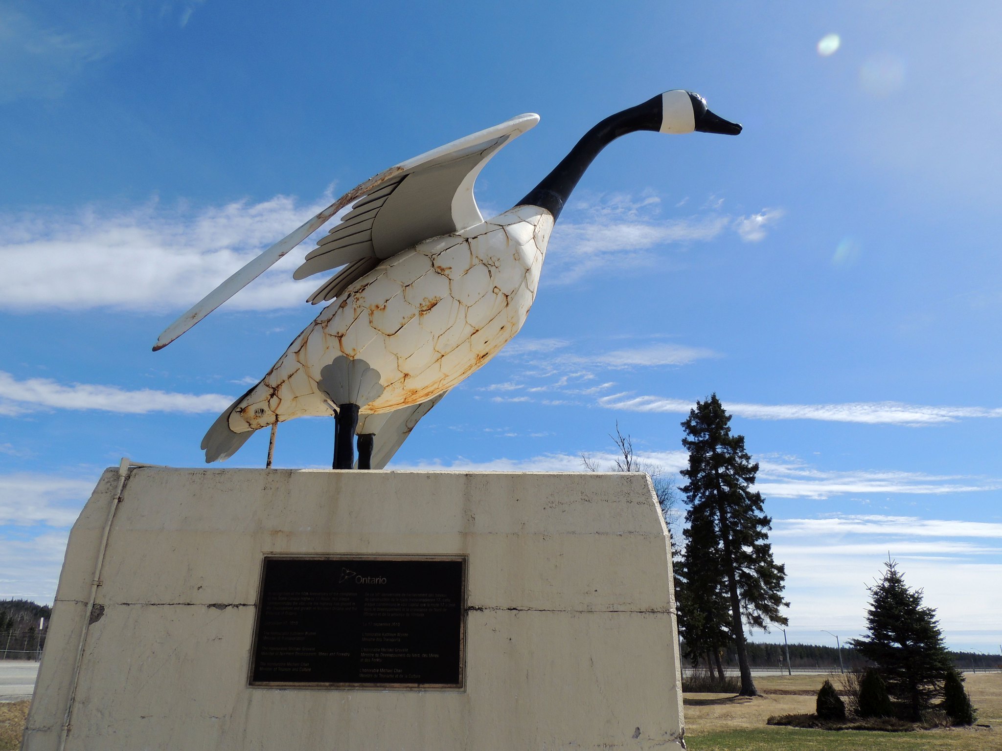 The World's Largest Canada Goose, Wawa, Ontario