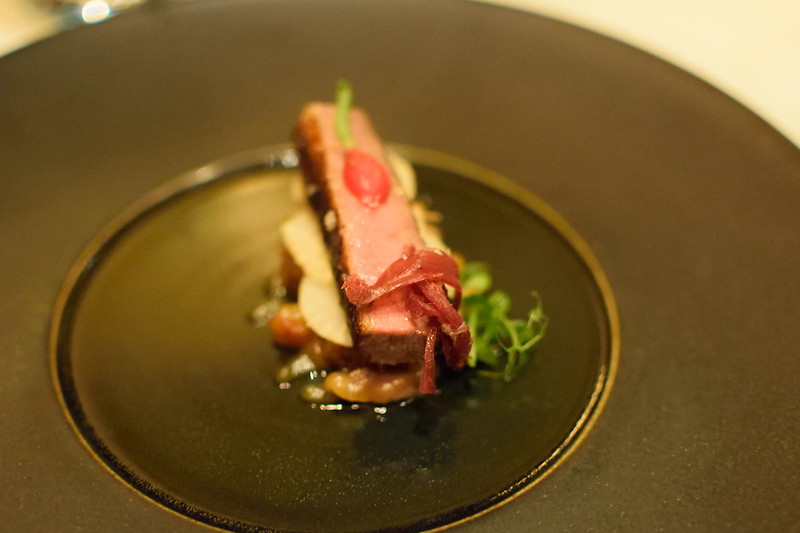 Smoked Rohan duck at Victoria and Albert's Restaurant