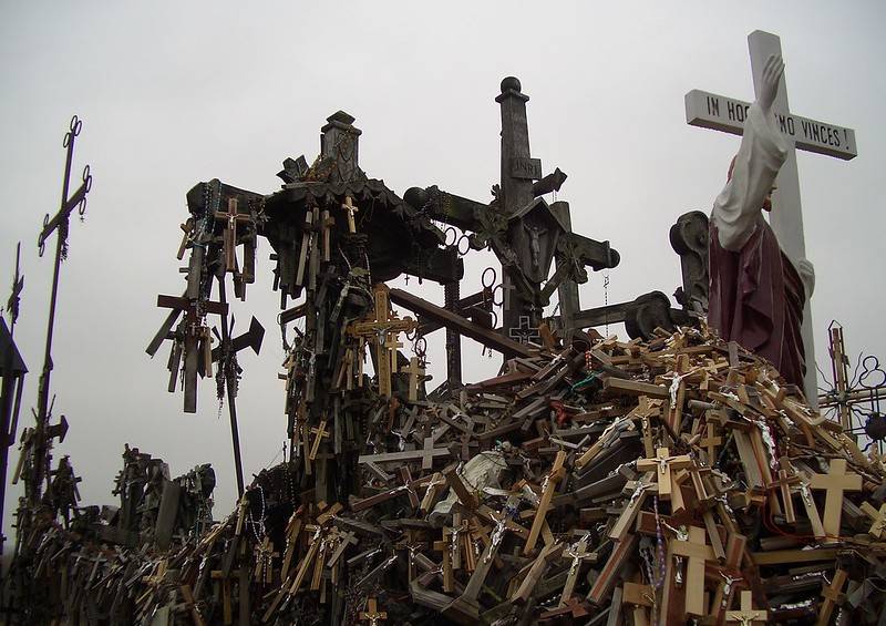 Hill of Crosses, Siauliai, Lithuania