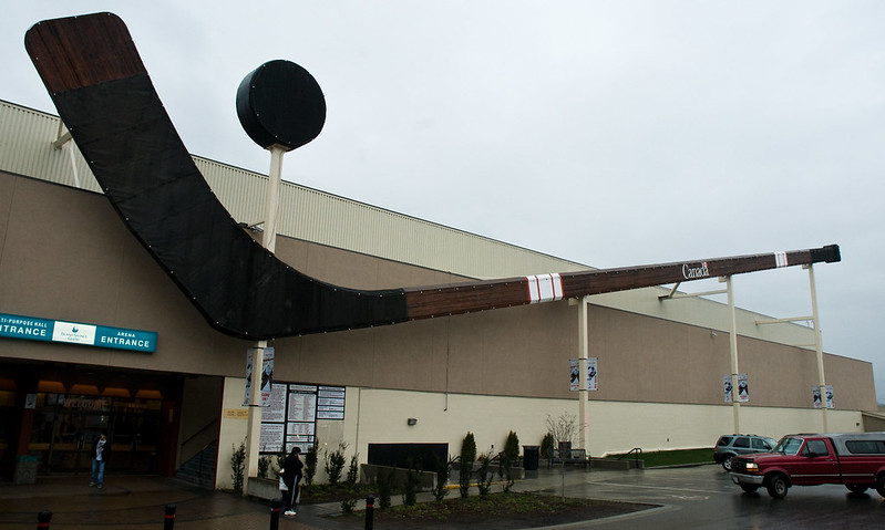 The World's Largest Hockey Stick, Duncan, British Columbia