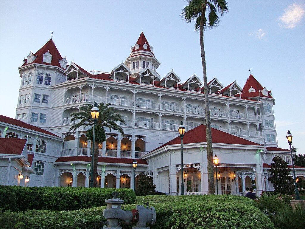 Main building at Disney's  Grand Floridian