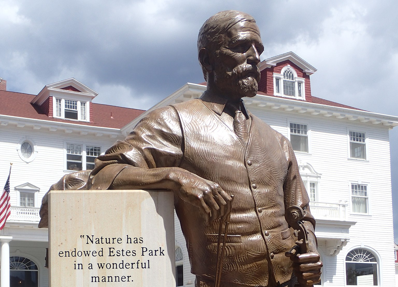Stanley Hotel Statue