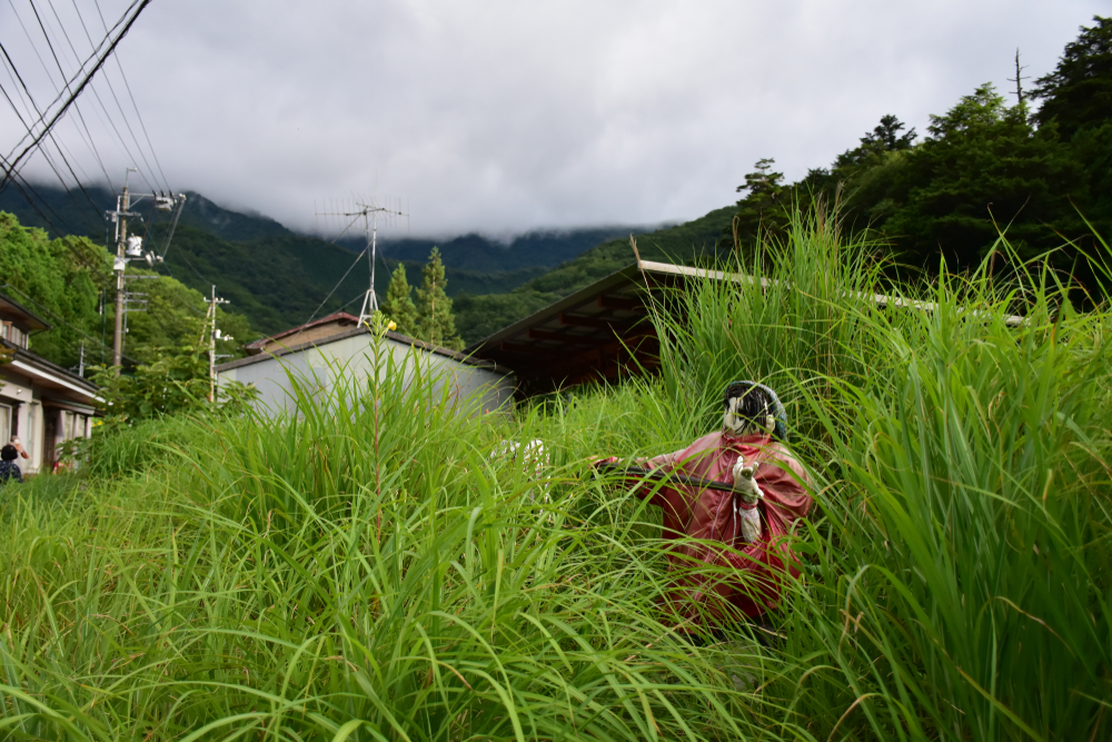 Dolls village of Nagoro , Shikoku , Japan