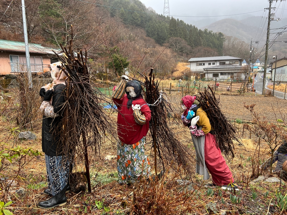 Nagoro the scarecrow Village in Japan