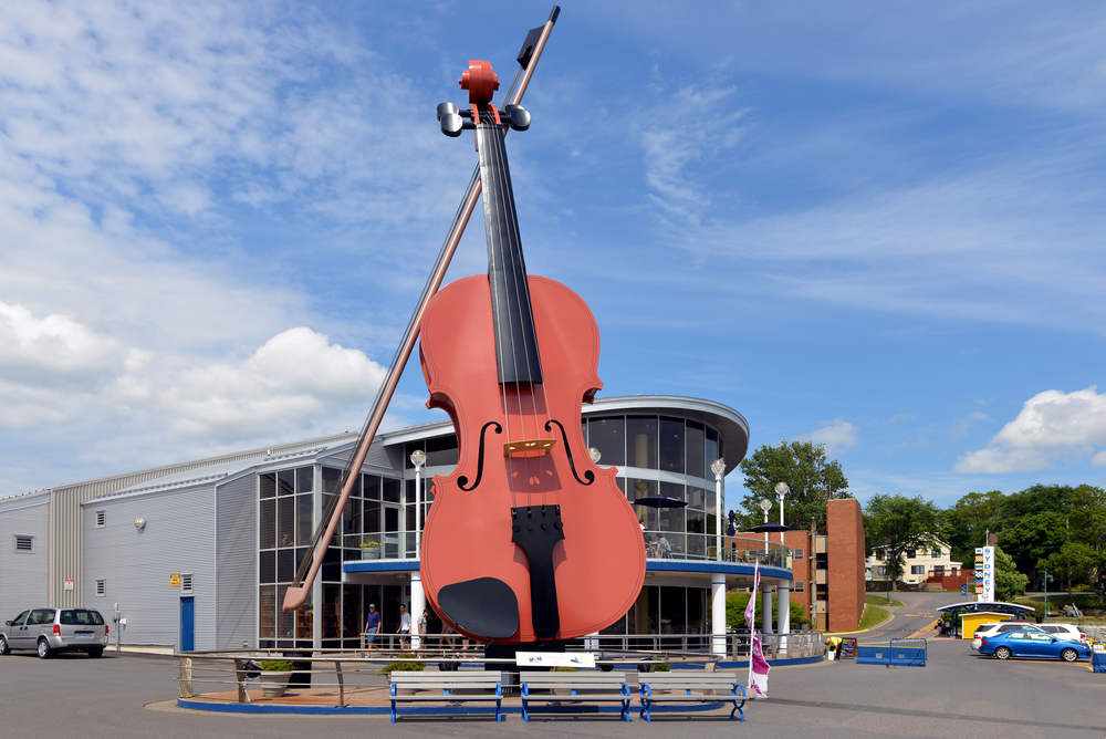 The World's Largest Fiddle, Sydney, Nova Scotia