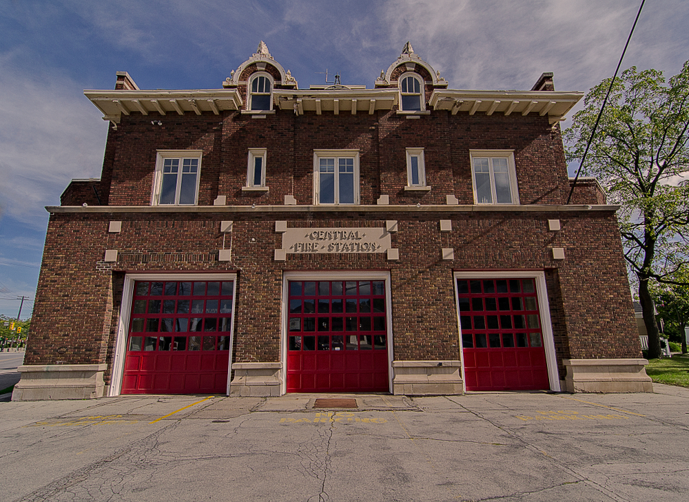 an old firehouse