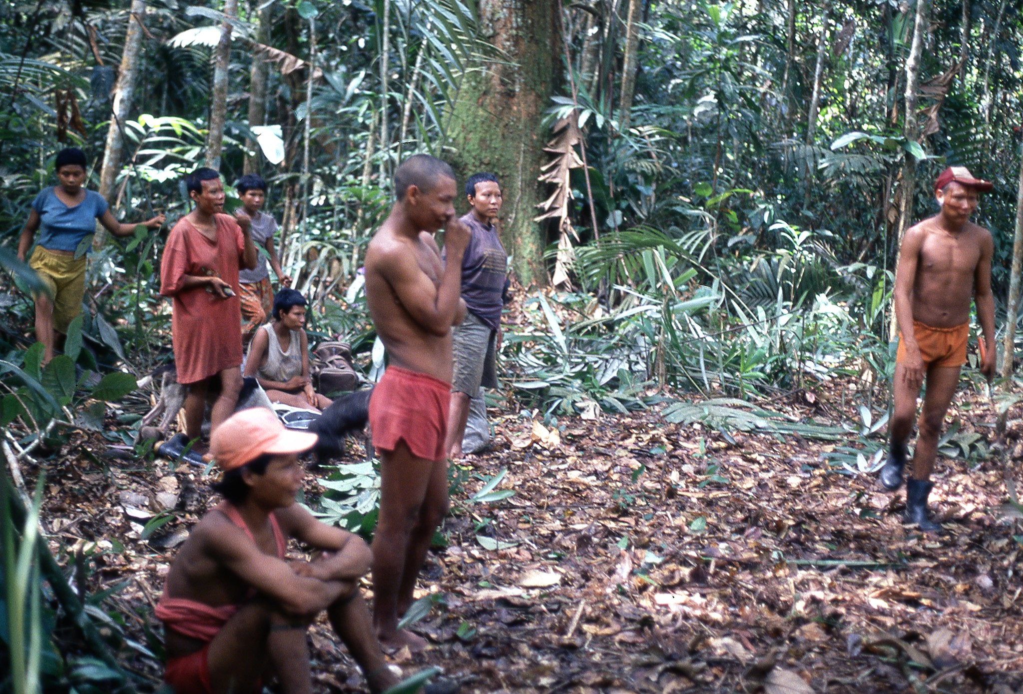 Nukak People in the Rainforest
