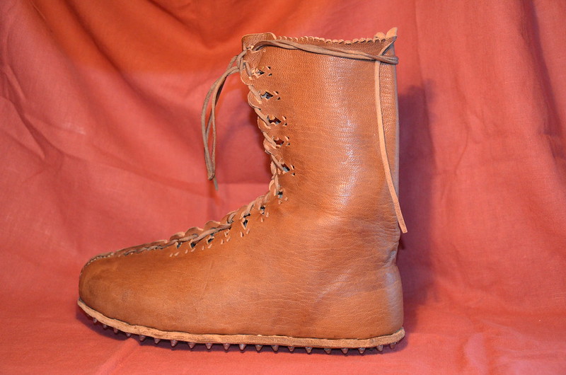 Ancient Rome Shoe displayed at an exhibition