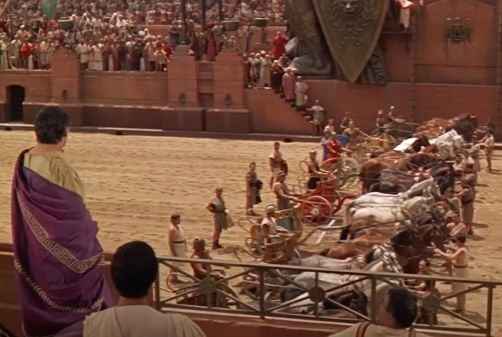Screenshot from the film Ben-Hur (1959 film)