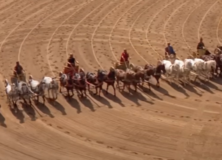 Screenshot from the film Ben-Hur (1959 film)