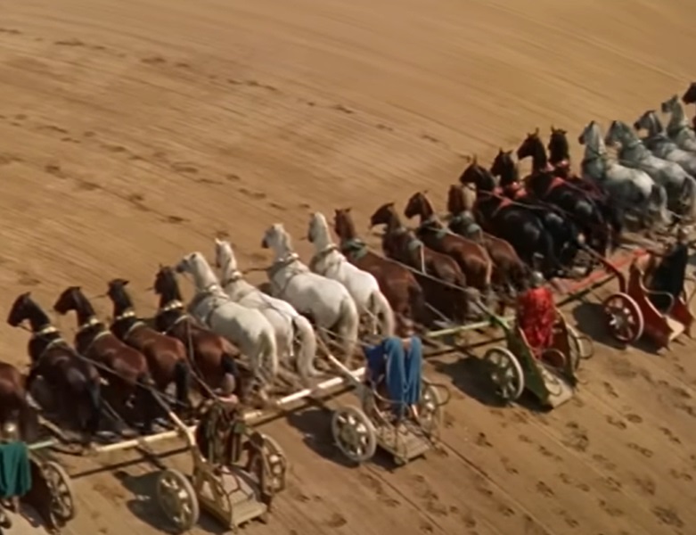 Screenshot from the film Ben-Hur (1959 film)
