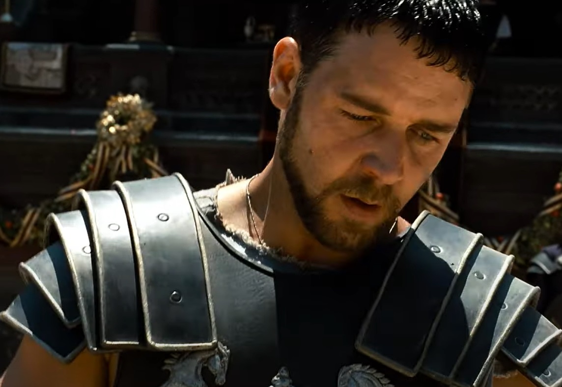 Screenshot from the film Gladiator (2000)