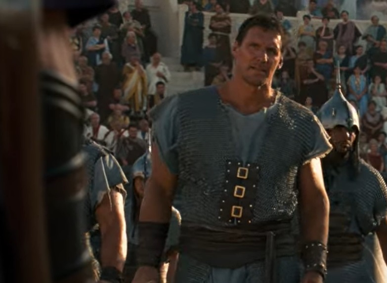 Screenshot from the film Gladiator (2000)