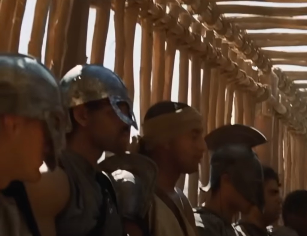 Screenshot from the film Gladiator (2000)