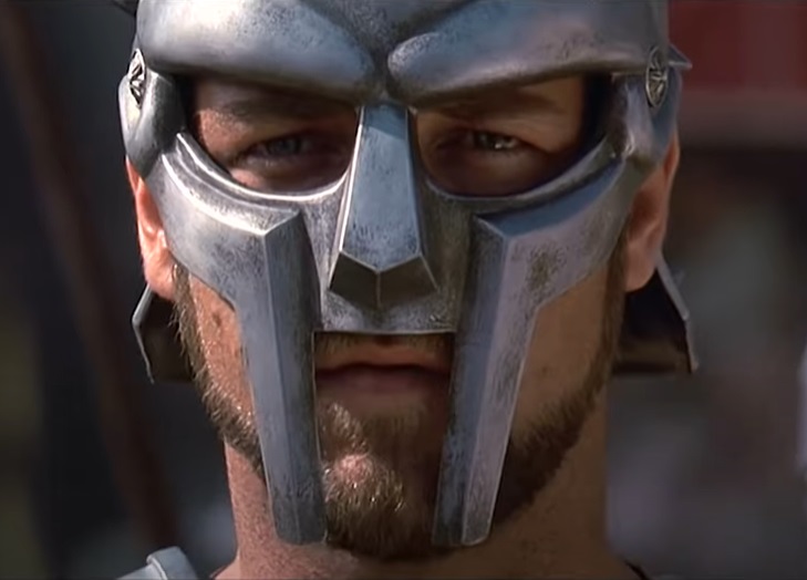 Screenshot from the film Gladiator (2000)