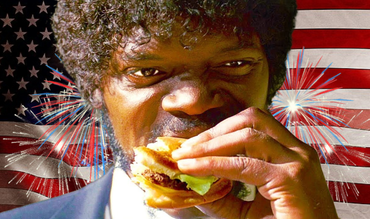 Sam Jackson Burger Fireworks