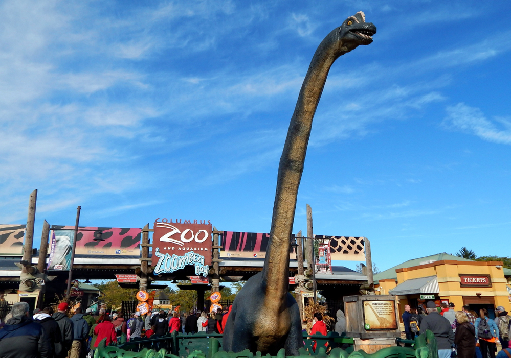 Front Entrance Gate of the Columbus Zoo