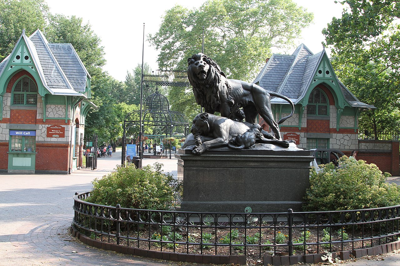 Entrance at the Philadelphia Zoo