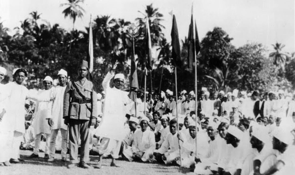 Demonstration against British Rule in India