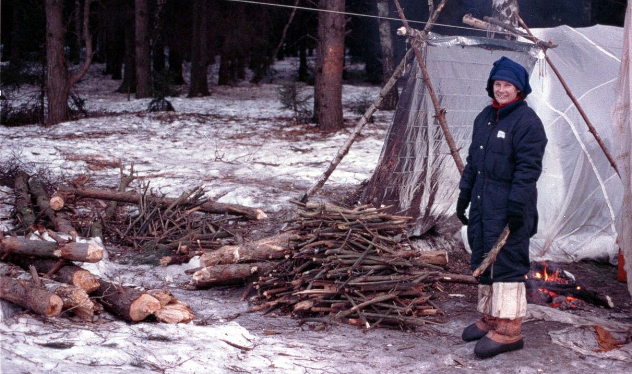 Susan Helms survival training