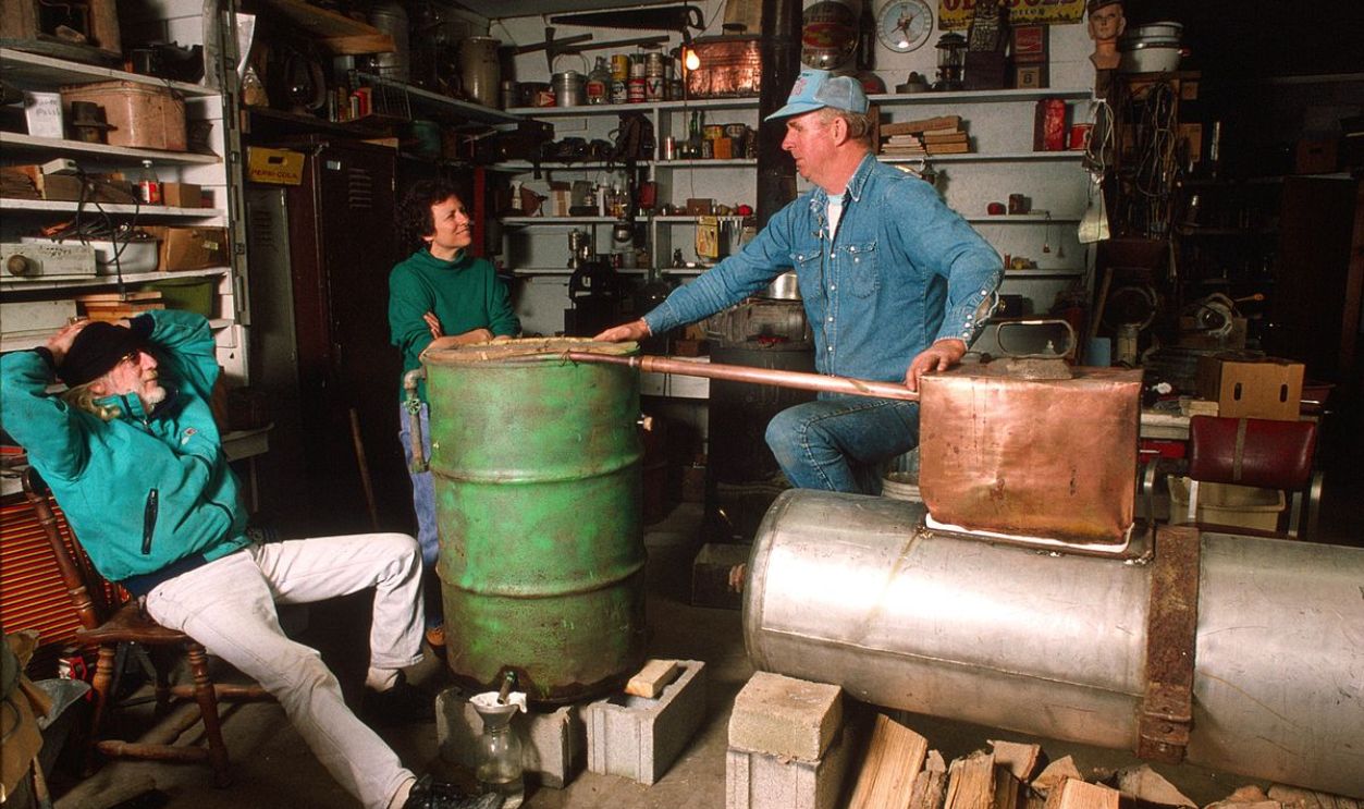 Former moonshiner John Bowman