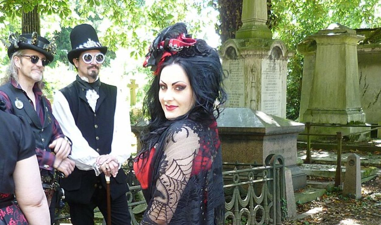 Goth at Kensal Green Cemetery