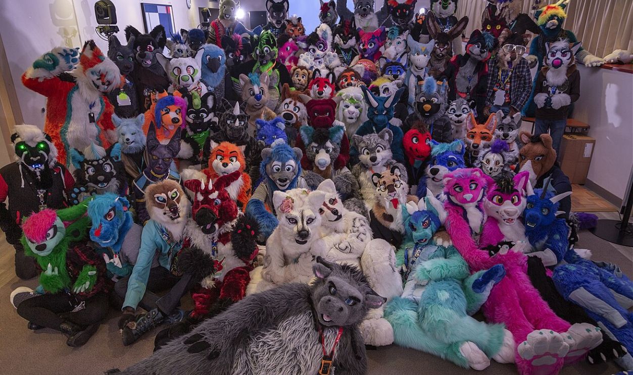 Fursuit group photo
