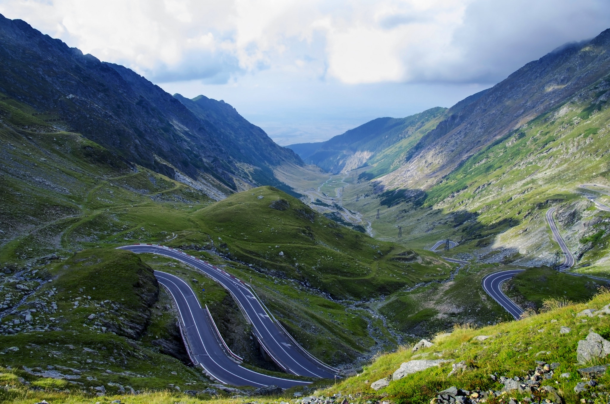 Mountain Road in Romania