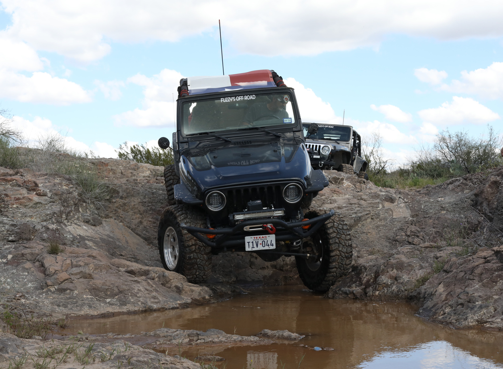 Black Rubicon Jeep Wrangler on Table Mesa Recreation Area  - 2020