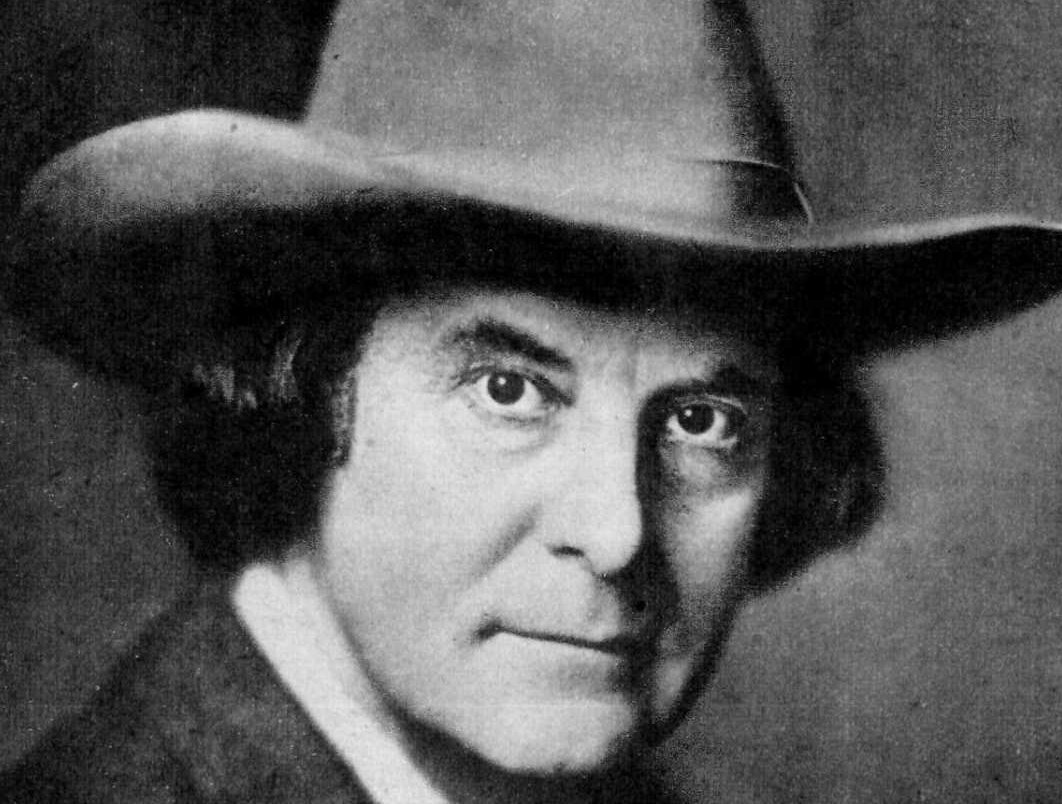 Grayscale Portrait Photo of Elbert Hubbard