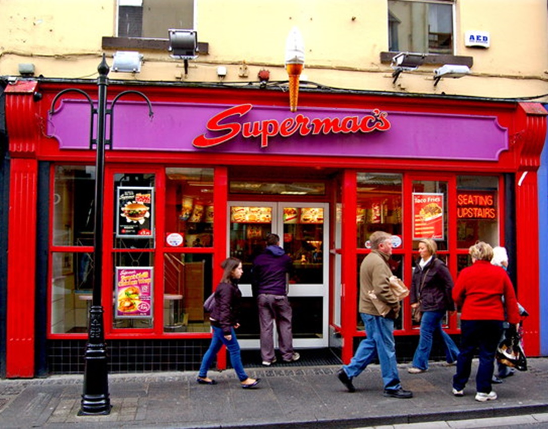 O'Connell Street - Supermac's place 2012