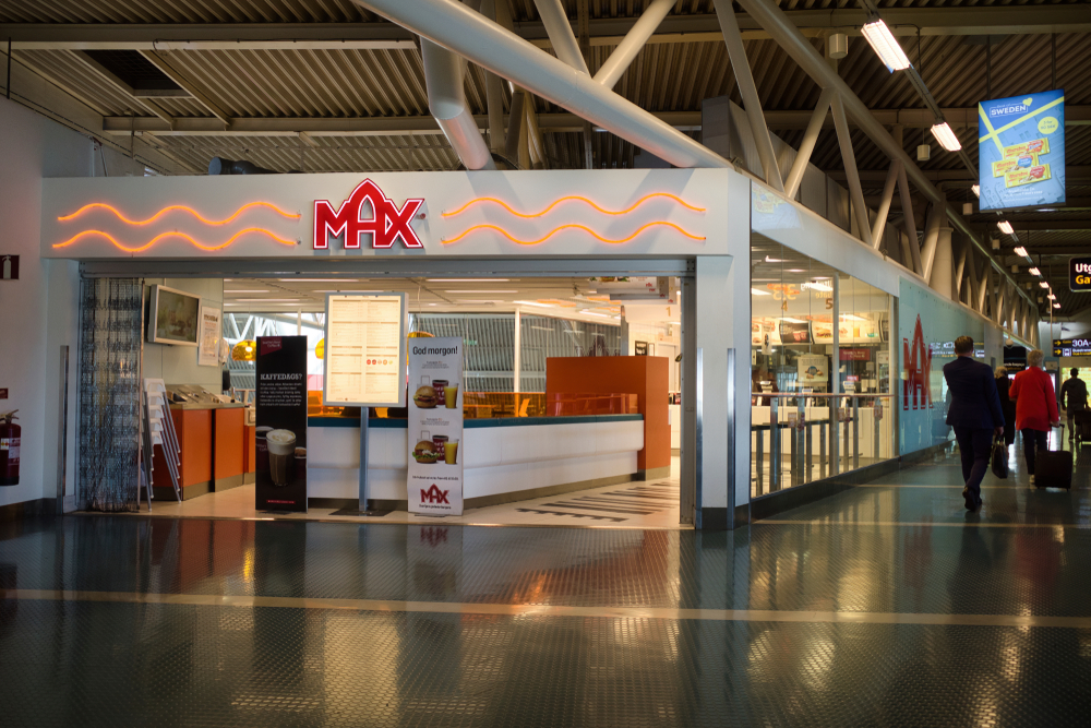 Max hamburger restaurant in Stockholm - 2019