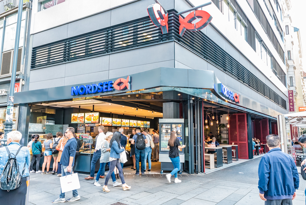 Nordsee is a German fast-food restaurant chain specialising in seafood.