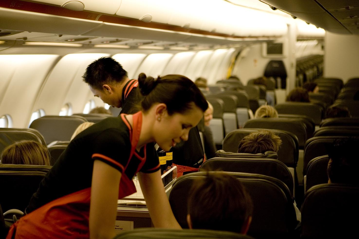 Jetstar's cabin crew members