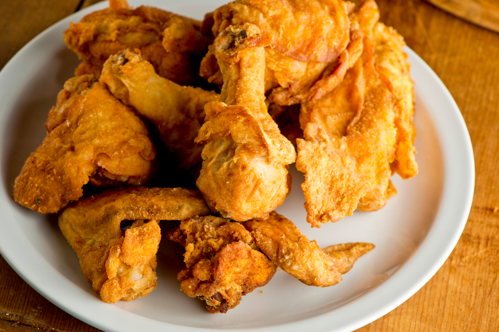 Fried chicken wings