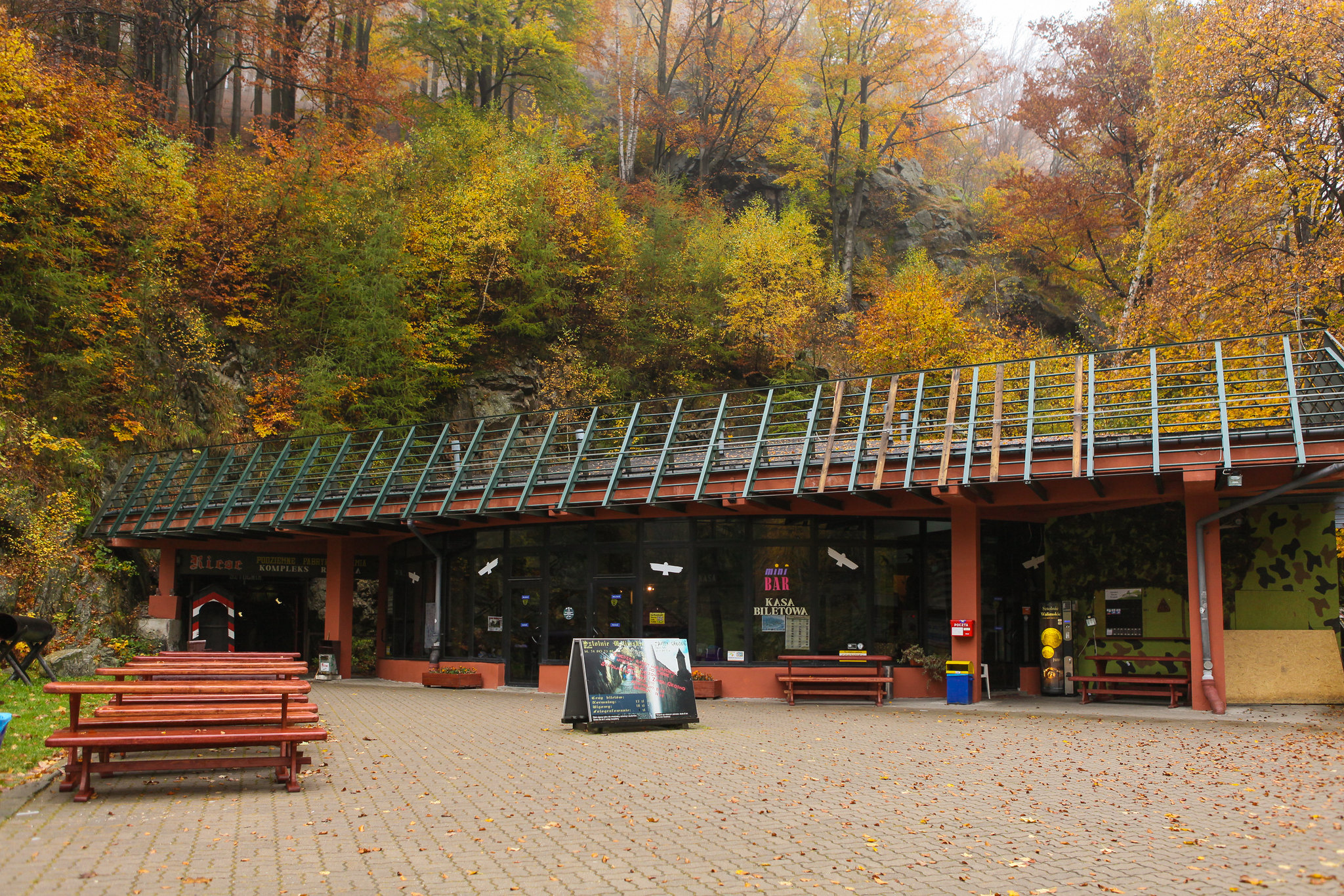 Ticket and bar centre at Complex Riese located in Poland