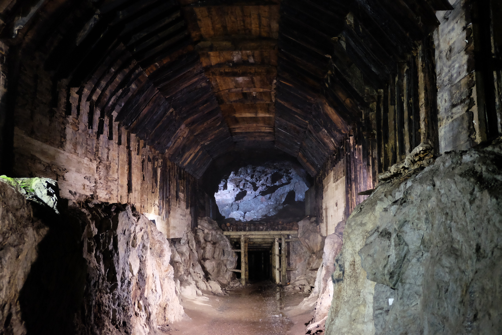 Riese tunnels located in Poland