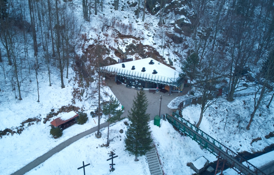 Entrance to Unfinished mysterious Nazi Complex 