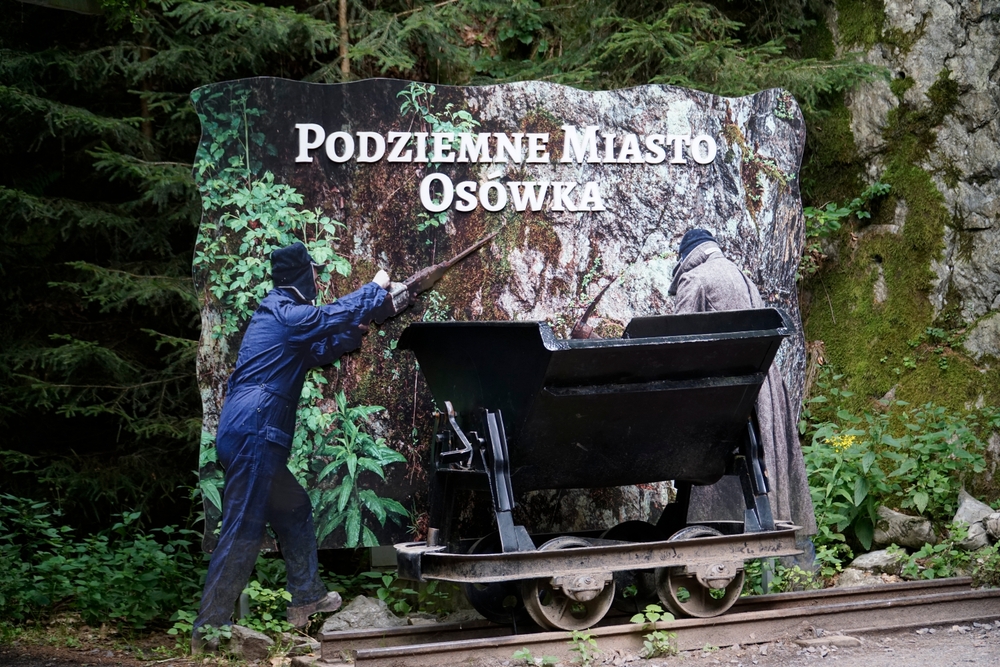 Entrance to III Reich secret underground tunnels