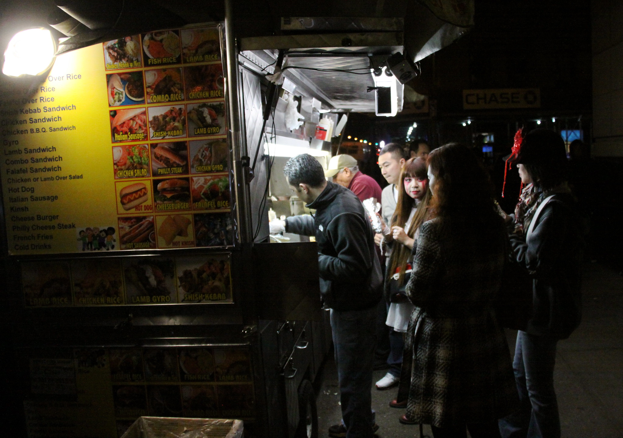 Halloween Night Food Truck