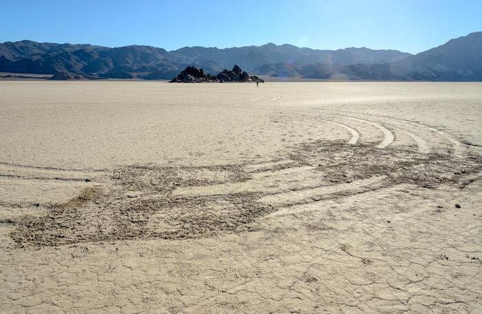 Racetrack Playa damage