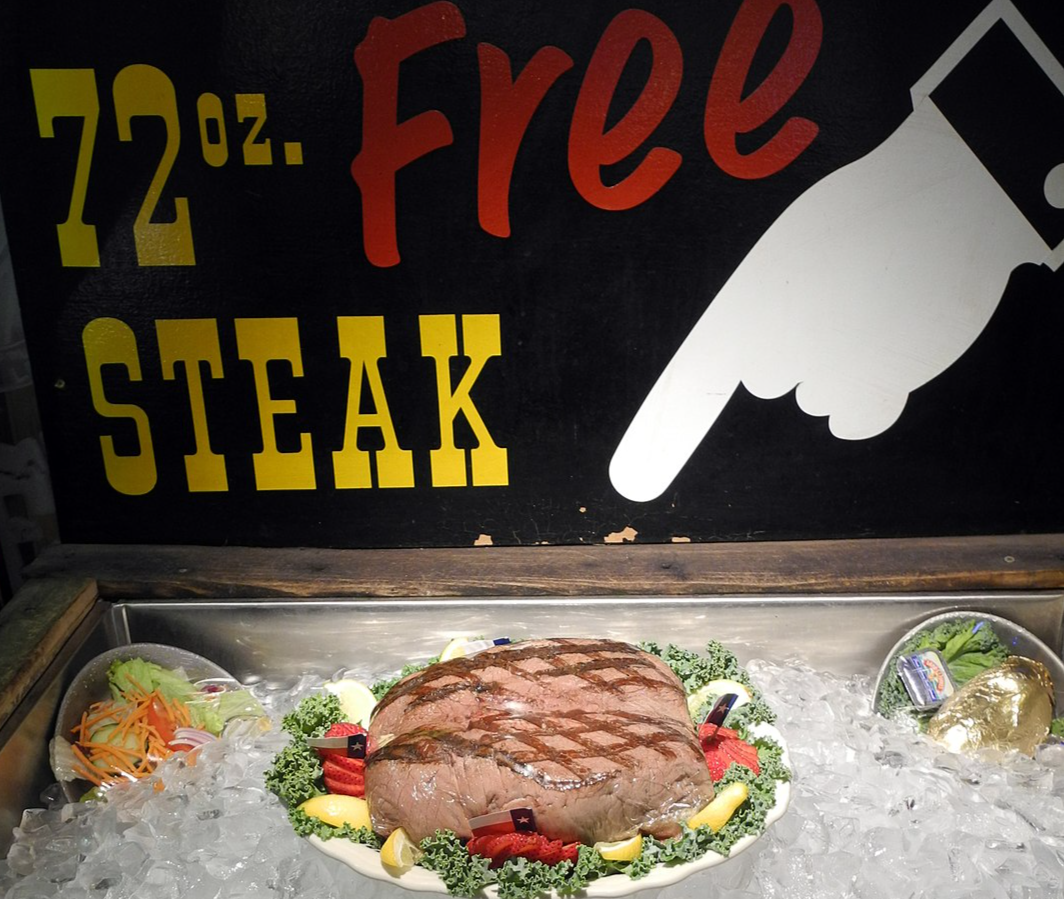 The Big Texan in Amarillo