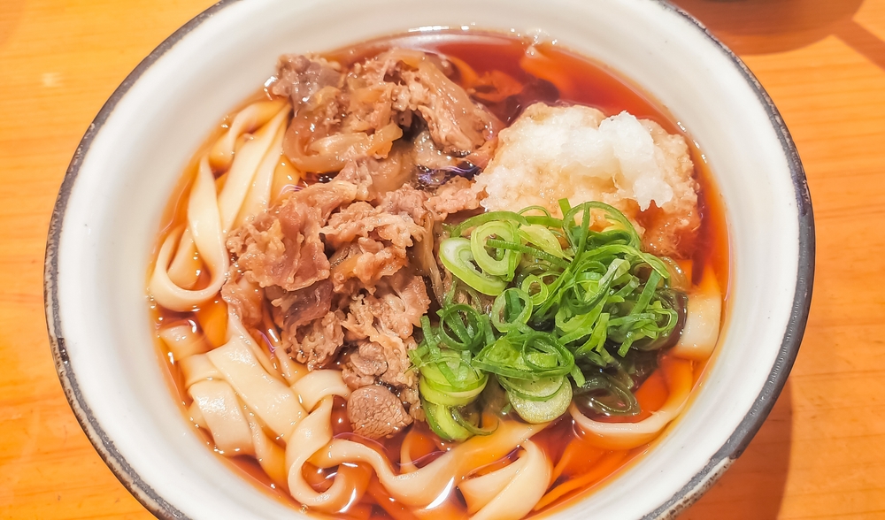 Ramen, Japanese style noodle, with soy sauce soup