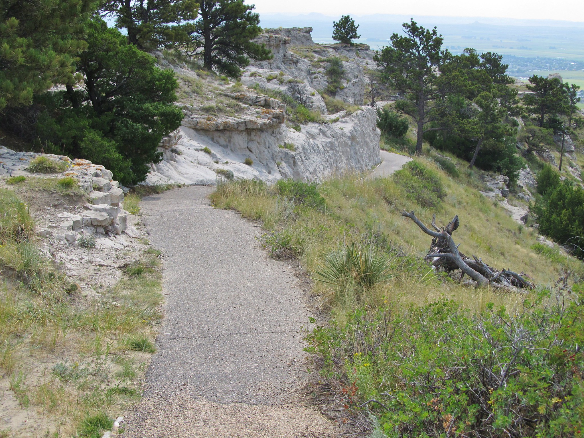 Saddle Rock Trail was built by the Civilian Conservation Corps